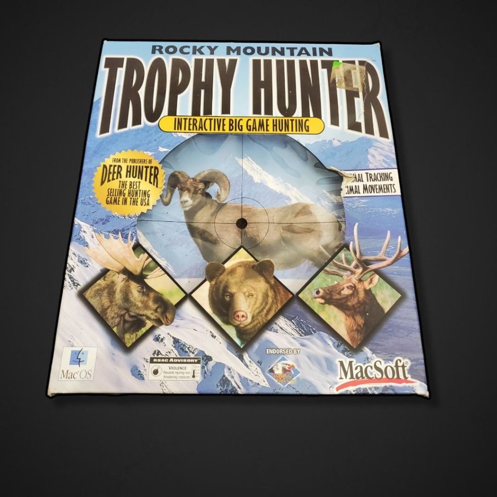 Rocky Mountain Trophy Hunter Big Box PC Game Retro